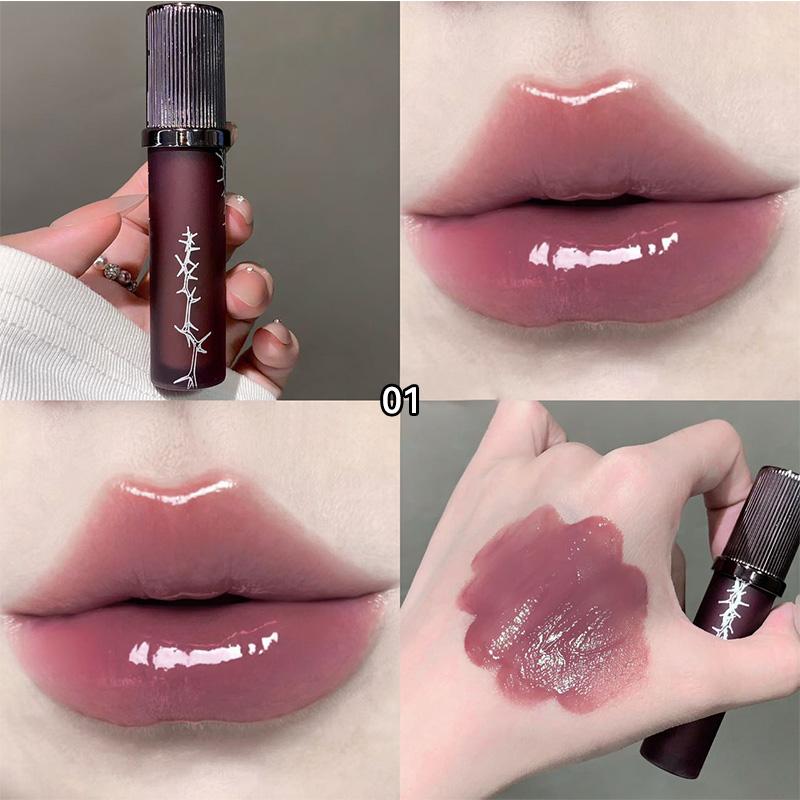Secret Language of Thorns Lip Glaze Matte Matte Velvet Long-lasting Rich Makeup Lipstick Lip Mud