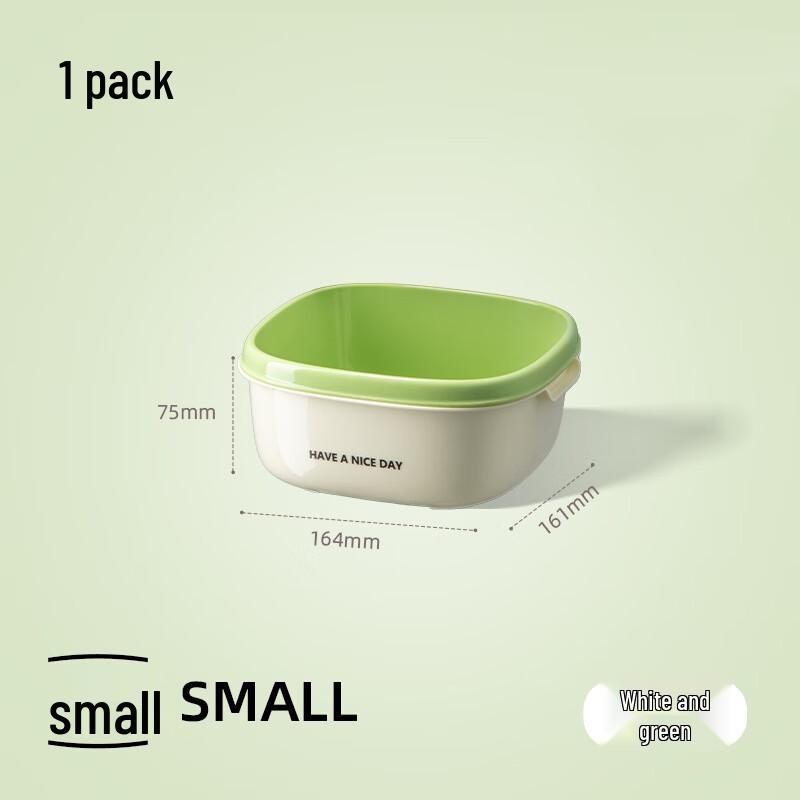 ZISIZ Double-Layer Fruit Drain Basket & Serving Bowl