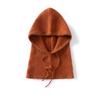 Balaclava hat wool hat women's winter pile hat showing face small knitted hat scarf scarf