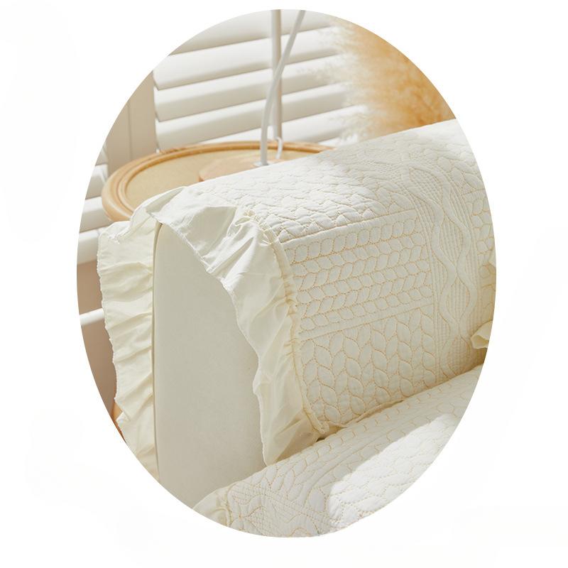 Sofa Cushion Pure Cotton Four Seasons Universal Non-Slip 100% Cotton Sofa Cover Cover Simple Ins Cushion Cover Towel Thickened