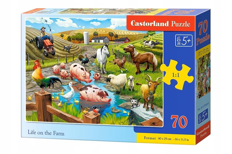 Puzzle 70 Pieces B-070060 Life On the Farm