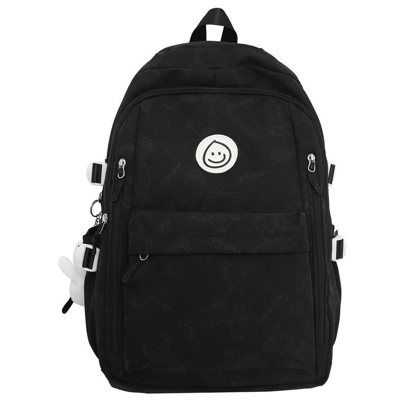 New schoolbag female college students lightweight weight backpack high junior high school students large capacity backpack