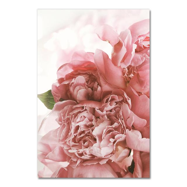 

Настенные картины для гостиной, картина с листом Куадроса, плакат на скандинавскую тему, цветочная настенная живопись на холсте, ботанические постеры и принты, без рамки 40*50cm