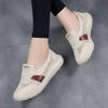 TUINANLE Flats Shoes for Women Summer Lace Up Casual Sneakers Breathable Soft Sole Loafers Plus Size