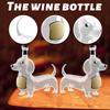 Dachshund Dog Whiskey Bottle, Fun Dachshund Whiskey Bottle, Glass Dachshunds Statue Wine Bottles, Dachshunds Decanter Decoration, For Bar, Home,