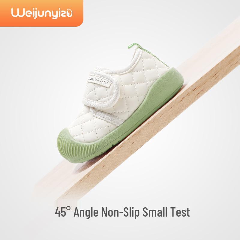Frühjahr 2025 Weiche Sohle Kleinkinderschuhe für Jungen & Mädchen: Neuer Baby-Stil