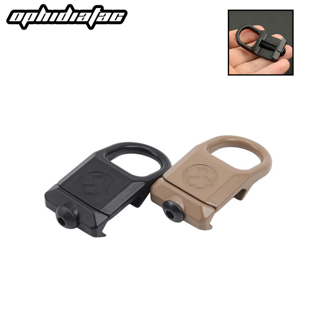 Quick Detach RSA GBB Buckle QD Sling Steel Mount Attachment Adapter Fit 20mm Rail Hunting Tool Buckle Clip Accessories