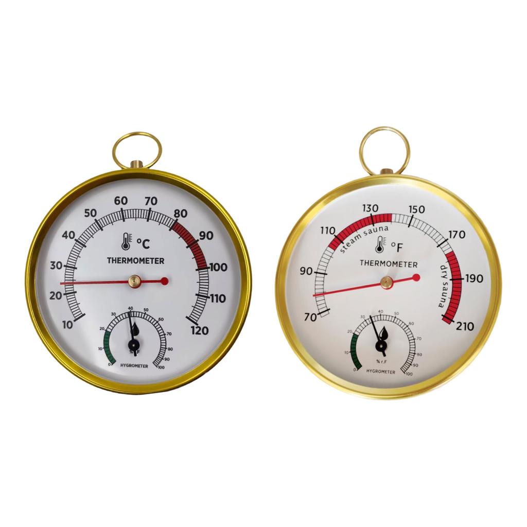 High Precisions Thermometers Hygrometer For Sauna Steam Room Home Use Wall Mounted Temperature Hygrometer