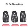 Carbon Fiber ABS Car Key Case Cover Shell for Changan UNIT UNIK CS35PLUS CS55 PLUS CS75 PLUS Oshan X7 X5 Car Accessories