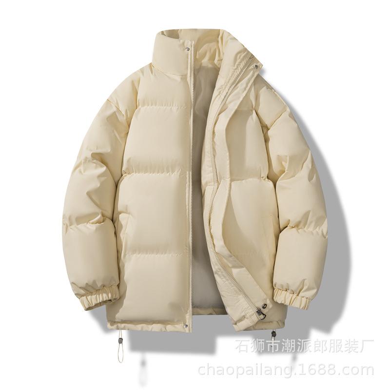 Padded-on Men's Winter Coat, Padded Clothes, Couples Wear Bread Clothes On Both Sides, Padded Jackets, Thickened Warm Jackets