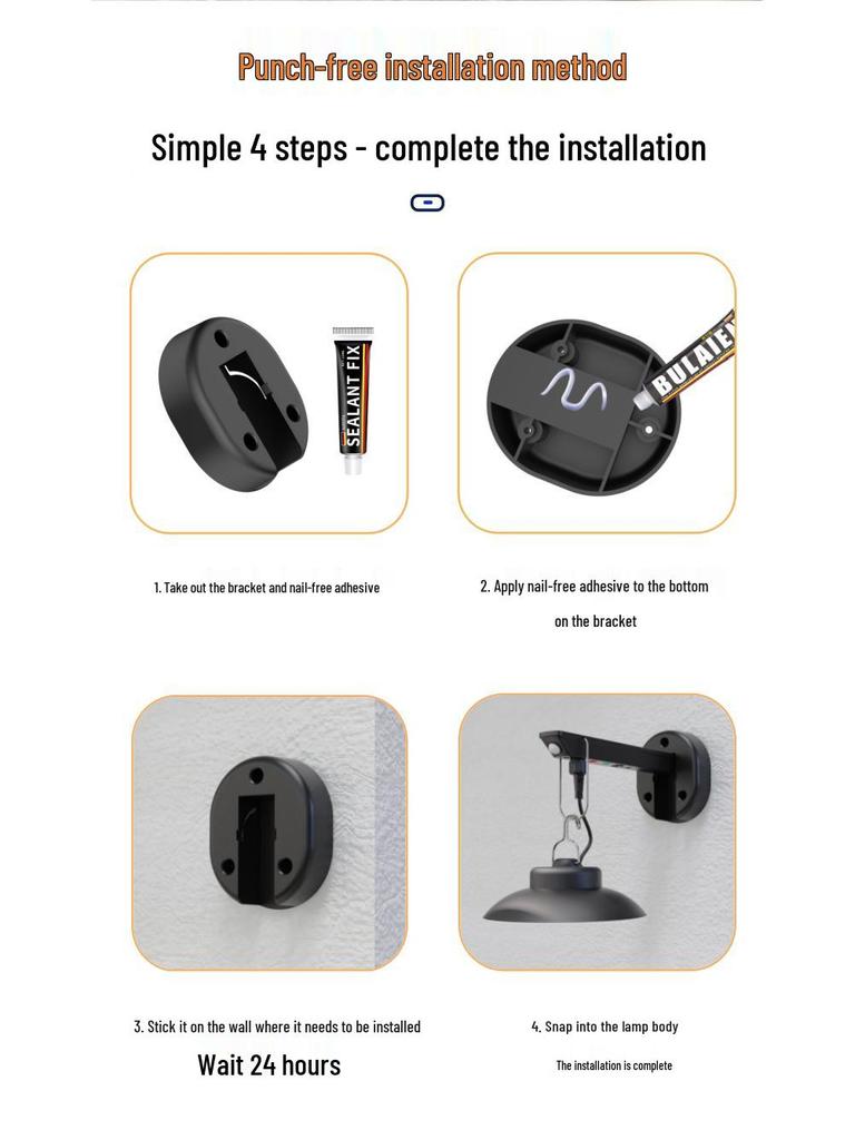 Retro Waterproof Solar Wall Light: Punch-Free, Outdoor/Indoor Induction.