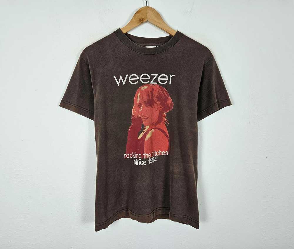 

26 Weezer Rocking the Bitches since 1994 Dark Chocolate T Shirt Unisex NH10490 Unisex T-Shirt XXXXL