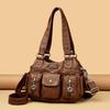 Women's Bag Vintage Tote Bag Large Capacity Multi-Pocket Shoulder Bag