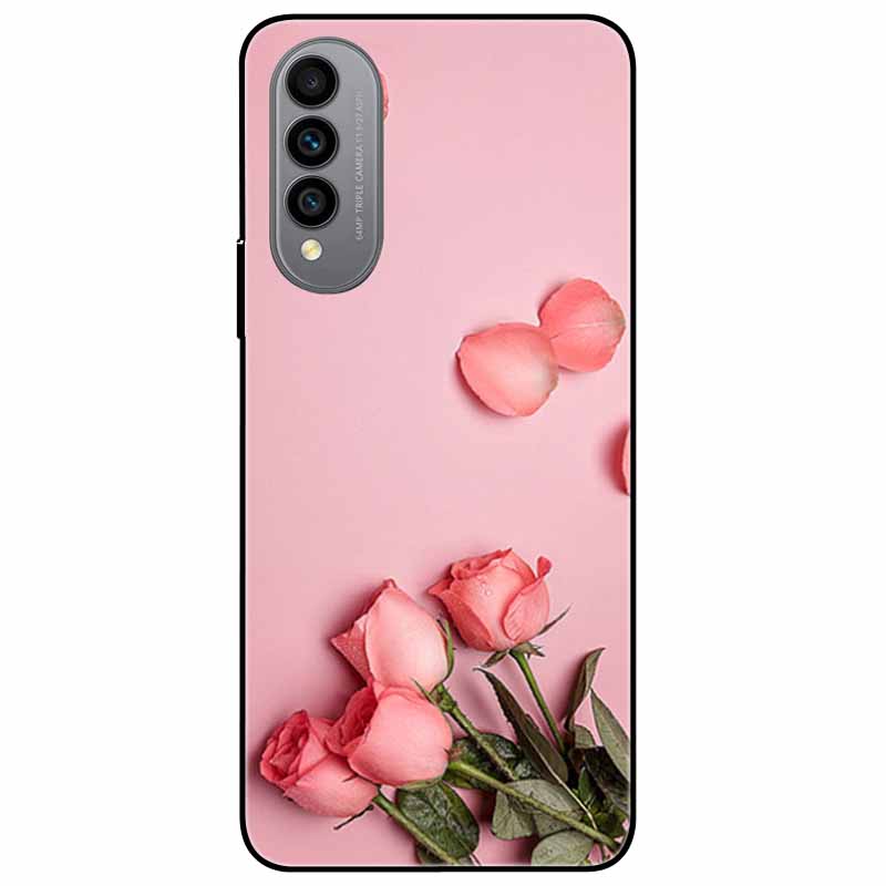 Pentru Wiko T50 Carcasă T 50 4G Huse TPU Silicon Negru Carcasă Lună Înstelată pentru Wiko T50 Carcasă WikoT50 Rezistentă la Șocuri Moale Desene Animate 6.6''