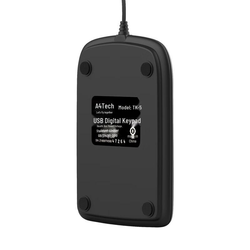 A4TECH TK-5 USB Wired Retractable Numeric Keypad