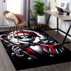 Office Rug Nightmare Before Christmas, Jack Skellington theme 3D Printed Anti-Slip Rug-Machine Washable for Living Room