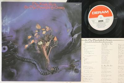 LP Record MOODY BLUES  On The Threshold Of A Dream LAX1023 DERAM 1978 Japan Rock Used