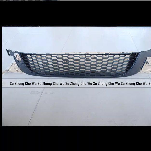 Compatible Lower Front Bumper Mesh Grille with Fog Light Trim for 09-14 Scirocco
