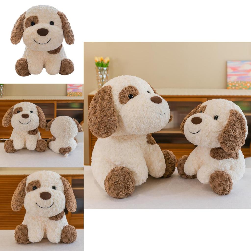 Adorable Spotty Puppy Plush Toy For Kids Gift And Bedroom Decor With Soft Pp Cotton Filling
