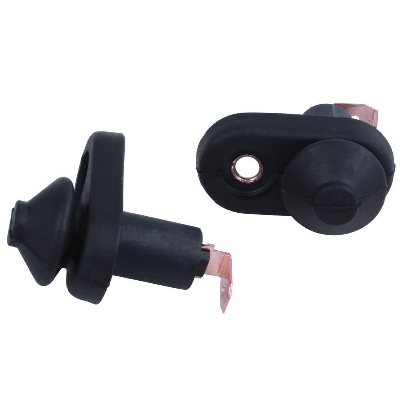 10 Pieces Black Door Lamp Light Switch Mounting For Car