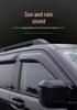 BYD Song Car Rain & Sun Visors - Injection Molded Window Shields for Exterior Modification