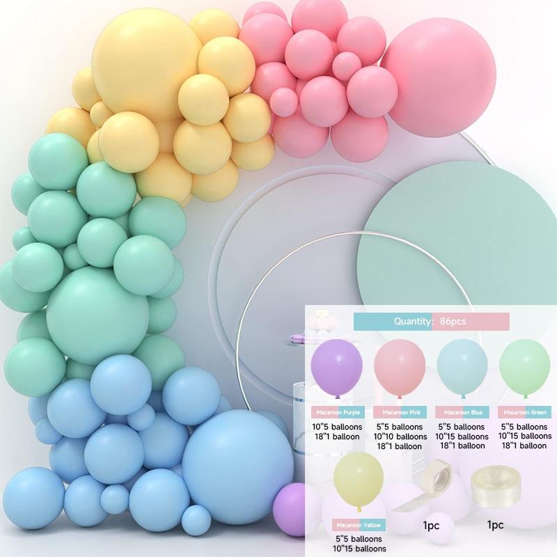 Balloon Chain Set Confession Engagement Balloon Set Opening Birthday Scene Arrangement Balloon