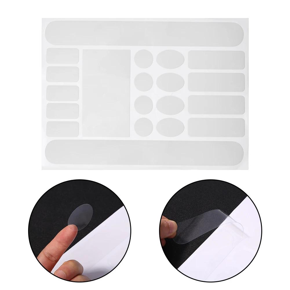 3/2/1pc Bicycle Protective Sticker Scratch Resistant Mountain Bike Frame Front Fork Protective Film Chain Frame Safety Protector