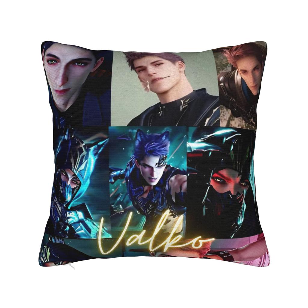 Love and Deepspace Valko Pillow Covers Merch Soft Cushion Cover Decoration Throw Pillow Case Cover Home Multiple Sizes
