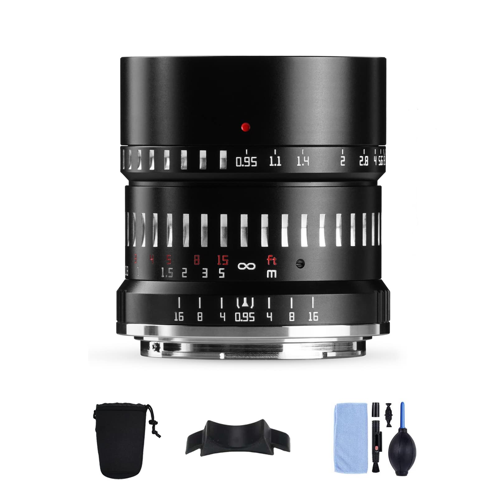 

TTArtisan 50mm C manual lens Compatible with NEX5C f0.95 E-mount A5000, A5100, A6000, A6100, A6300, A6400, A6500, A6600, NEX-3, NEX-3N, NEX-3R,