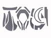 CUSTOM Custom Decals by Yoroi Scratch Protection for 23 Steez 22 Steez 17 Steez and 16 Steez SVTW Baitcasting Reels SEAT.JP - AIITW, ATWHLC, ATW,