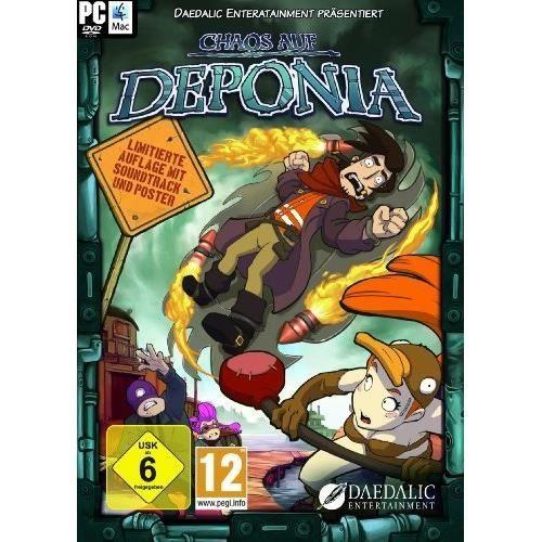 Jeu PC - CHAOS AUF DEPONIA - Version en boîte - Langues des menus en allemand
