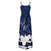 Elegant Women Party Dress Summer Fashion Long Dress With Suspenders