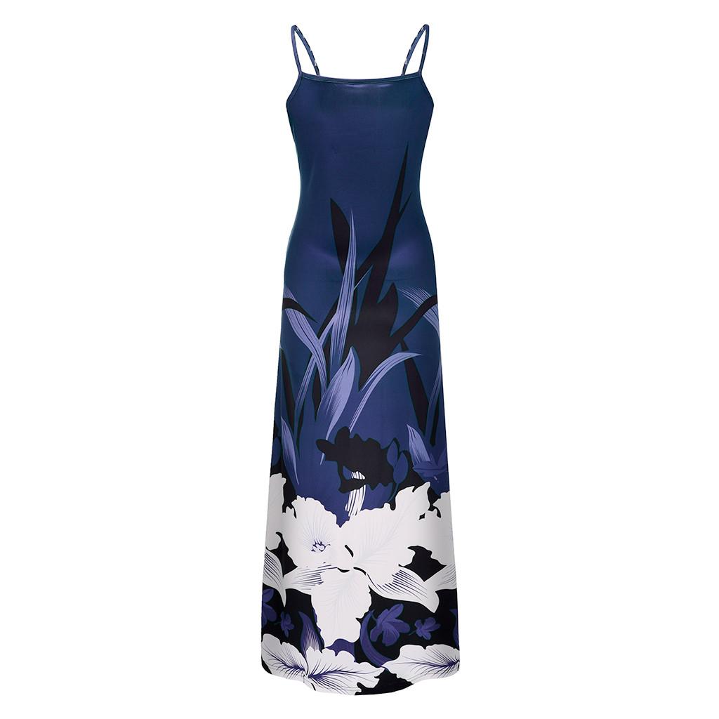 Elegant Women Party Dress Summer Fashion Long Dress With Suspenders