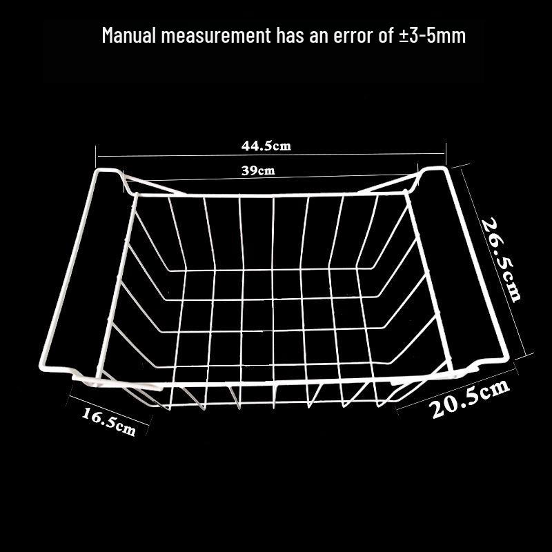 Universal Multi-Layer Hanging Freezer Storage Rack Basket