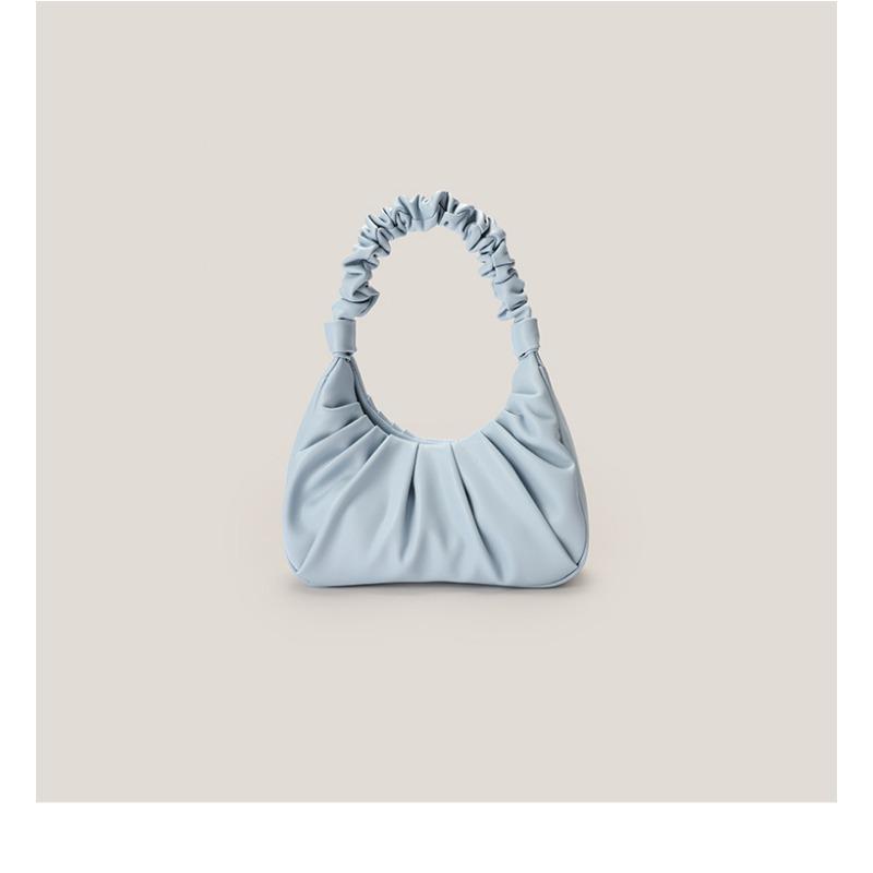 New Summer Pleated Cloud Bag Niche Design Underarm Bag Bag Hand-held Dumpling Bag for Women