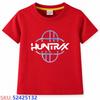 KPop Demon Hunters Children's cartoon print T-shirt