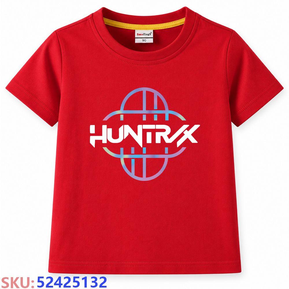 KPop Demon Hunters Children's cartoon print T-shirt