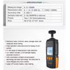 A58X-Digital Handheld Tachometer Contact Type Tach RPM Tester Speedometer For Motors Wide Range 0.5-19999 RPM Measurement