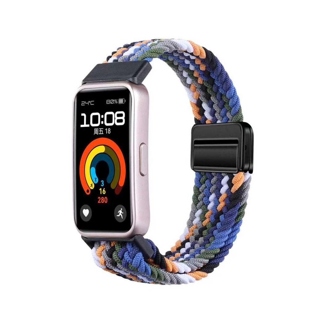 For Huawei Band 10/9/9NFC Smartwatch Accessories Wristband Sport Magnetic Braided Bracelet Correa for Huawei Band 8/8NFC Strap