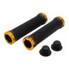 Bike Handle Grips Environmental Protection Antiskid Wearproof Bicycle Handlebars for CyclingYellow