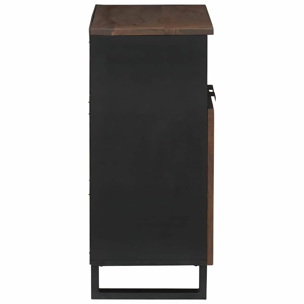 Sideboard Brown 60 X 33 X 75 Cm Solid Mango Wood