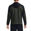 Under Armour Recover Color Block Sports Hoodie Jacket Men jackets Green 1357473-310