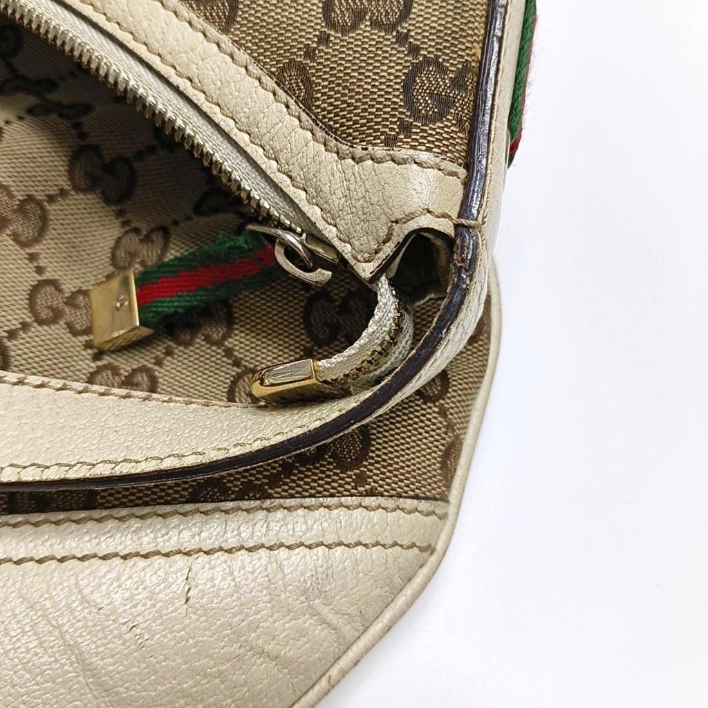 [Pre-Owned] Brown Canvas Tote Bag - Good #S953L6