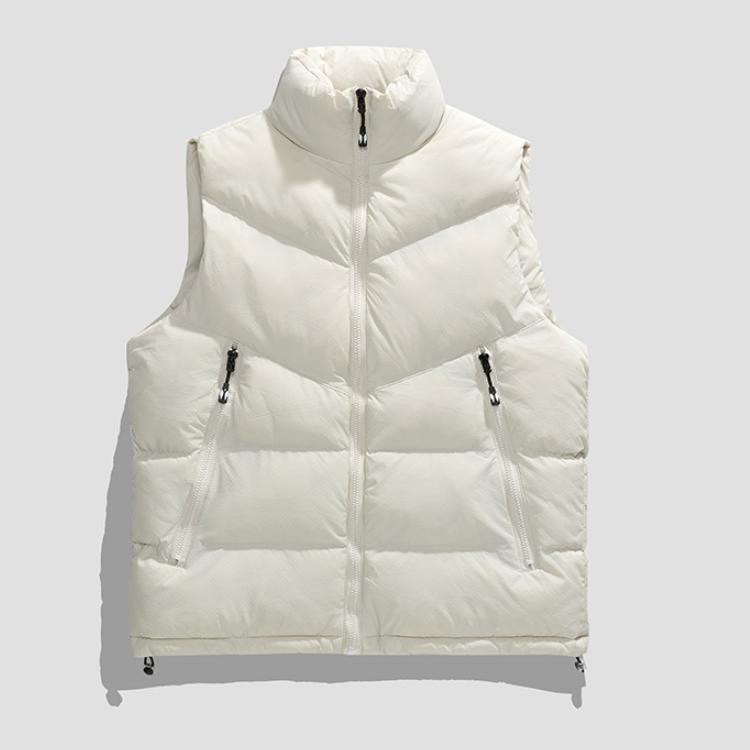 Gilet da uomo Autunno e inverno Gilet casual imbottito Gilet caldo