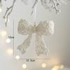 Glitter Angel Fairy Pendant Plastic Xmas Tree Hanging Ornaments DIY Xmas Home Decoration