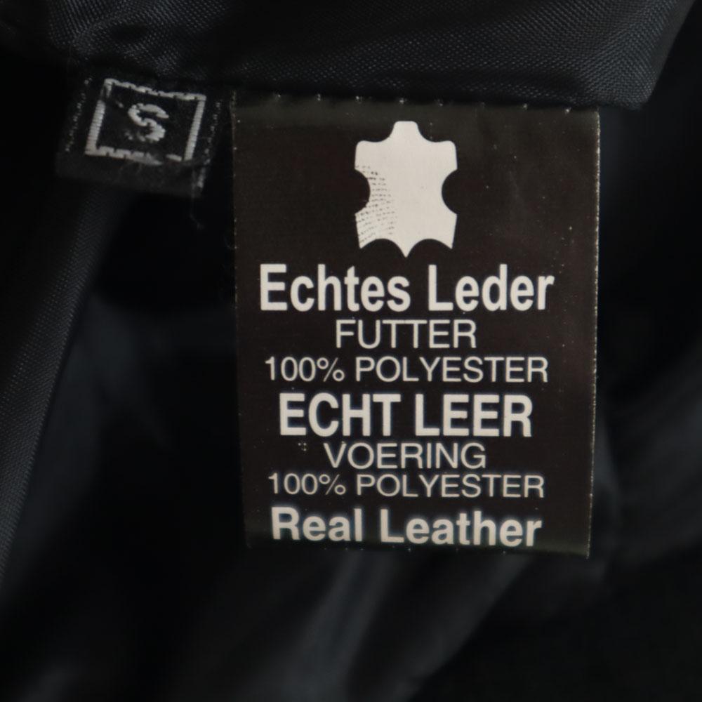 JTP LEATHER Genuine Leather Old No color leather jacket S black Women Used