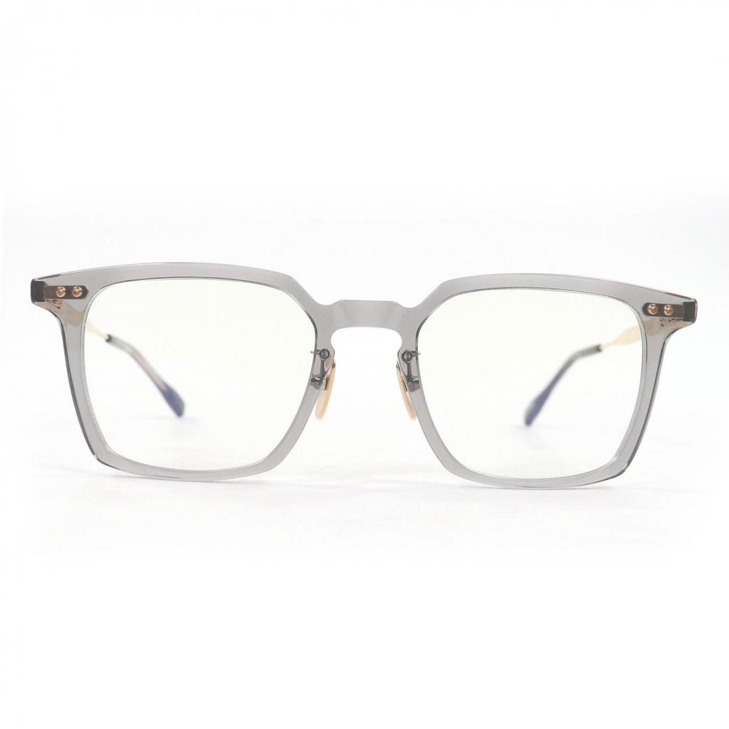 Pristine DITA Glasses RAMIDA Wellington Frame Clear Gray Mens DTX468-A-03 Used