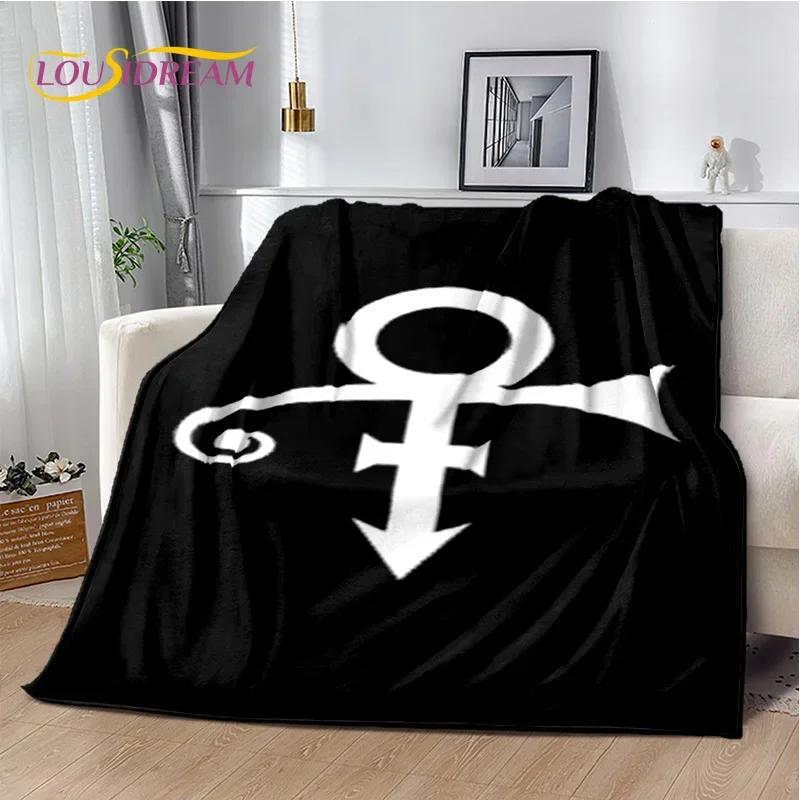 Prince Rogers Nelson Artist Purple Rain Blanket,Soft Throw Blanket for Home Bedroom Bed Sofa Picnic Travel Office Cover Blanket
