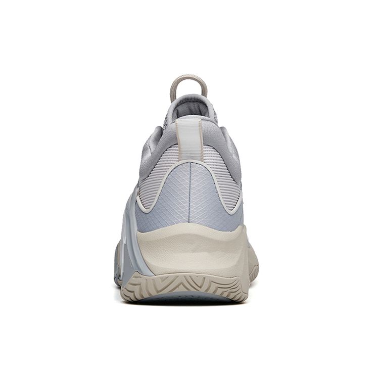 Anta Air Space 3 Non-Slip Wear-Resistant Low-Top Basketball Shoes Men Sneakers Gray 112211608-1