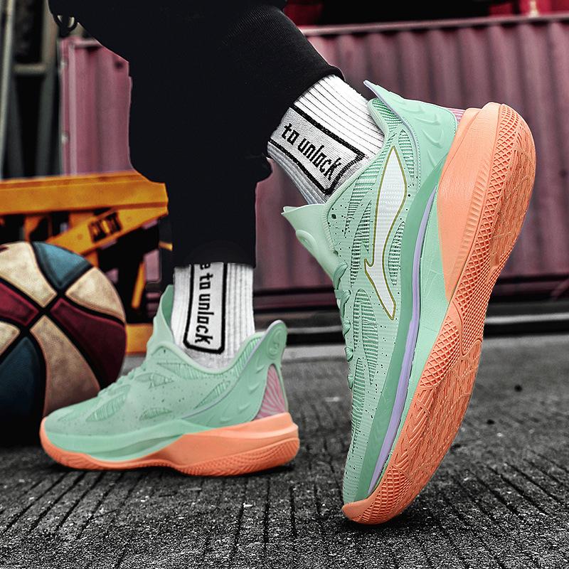 Blitz 8 Basketball Shoes Men's Sonic 12 Shoes Defender Actual Combat Teen Sneakers Women's Friction Sound Sneakers None